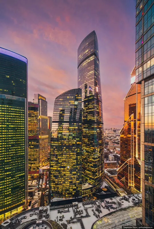 #34 для «Зимняя Москва с высоты»