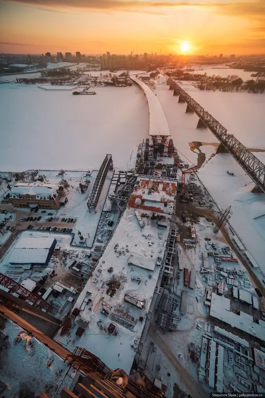 Картинка #3 для поста «новосибирск: Центральный мост в Новосибирске готовность 60»