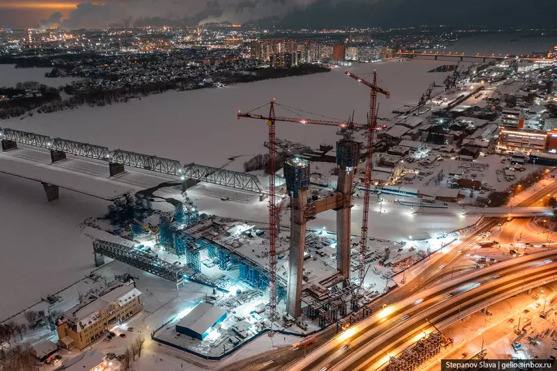 №13 для поста «Центральный мост в Новосибирске готовность 60»