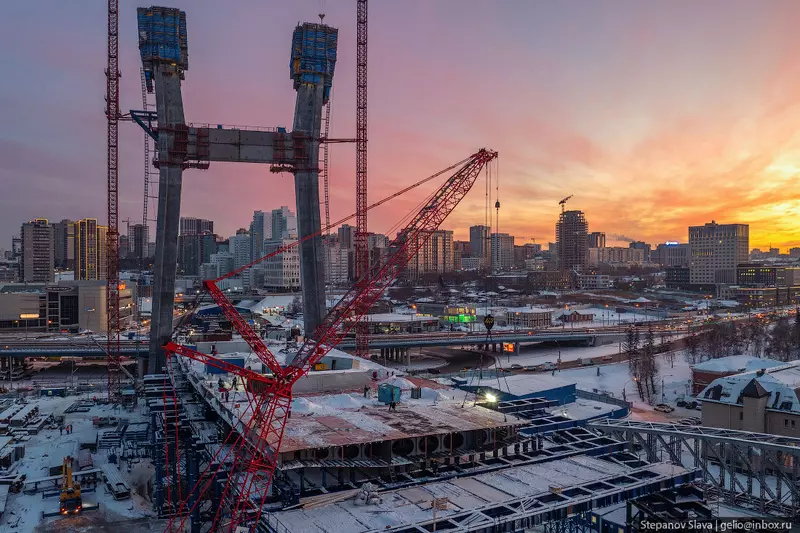 Изображение 25 для публикации «Центральный мост в Новосибирске готовность 60»