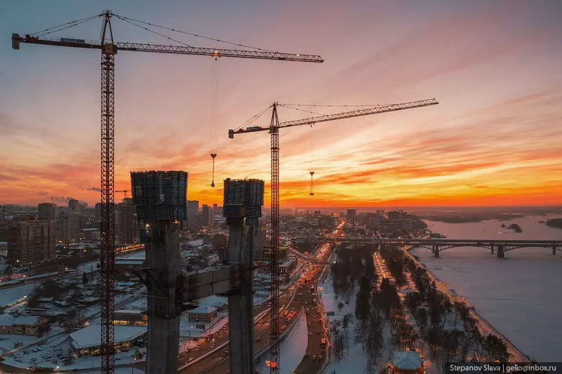 Картинка №29 для публикации «Центральный мост в Новосибирске готовность 60»