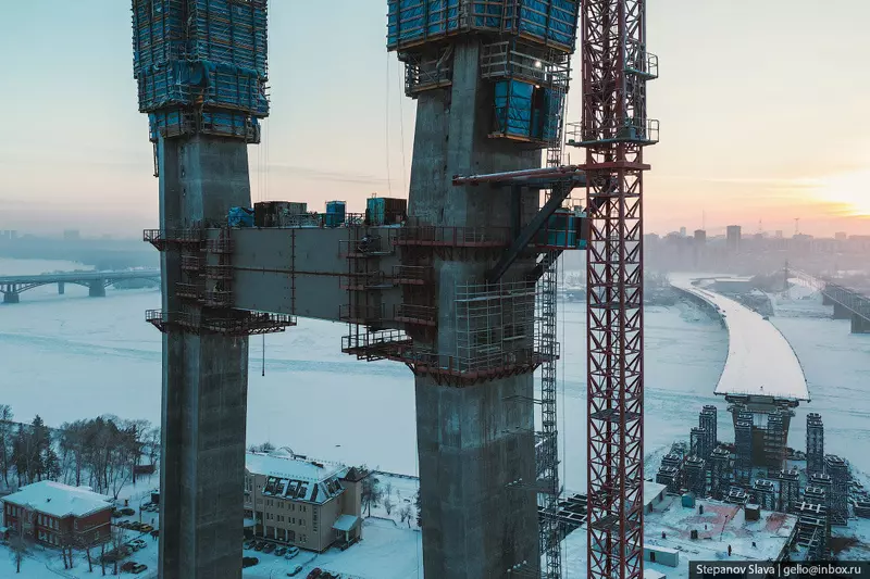 Изображение #21 для публикации «Центральный мост в Новосибирске готовность 60»