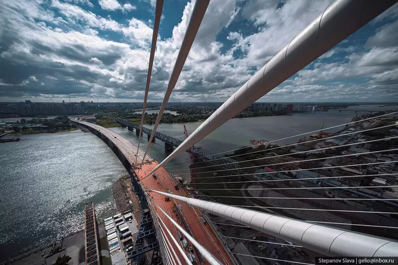 Фото 6 для новости «Ход строительства моста в Новосибирске»