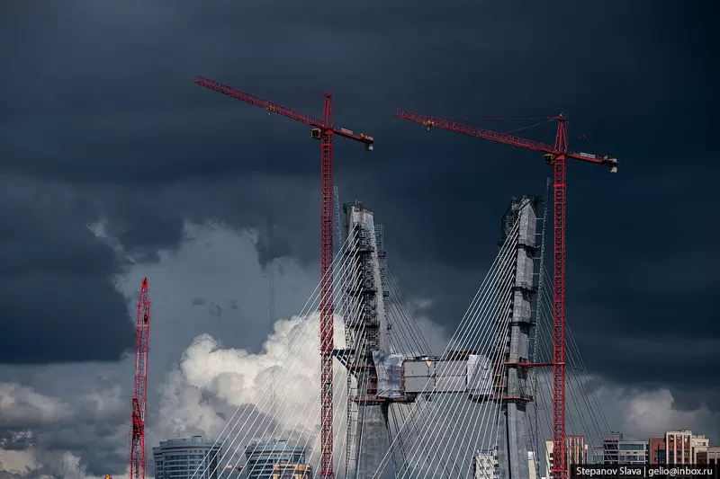 Фото 15 для поста «Ход строительства моста в Новосибирске»