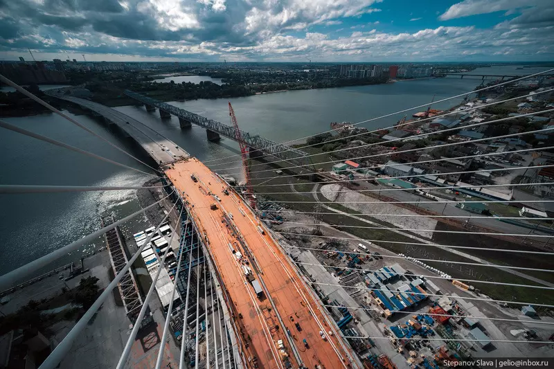 Изображение 25 для новости «Ход строительства моста в Новосибирске»