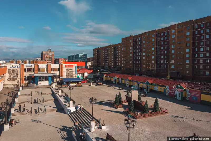 Картинка 43 для новости «Летний Норильск с высоты»