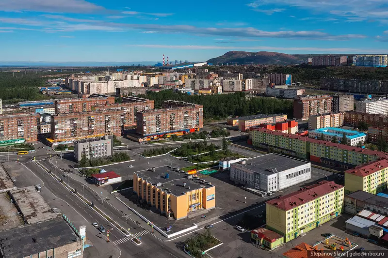 №53 для новости «Летний Норильск с высоты»