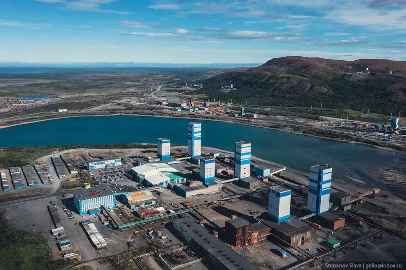 Фото №56 для поста «Летний Норильск с высоты»