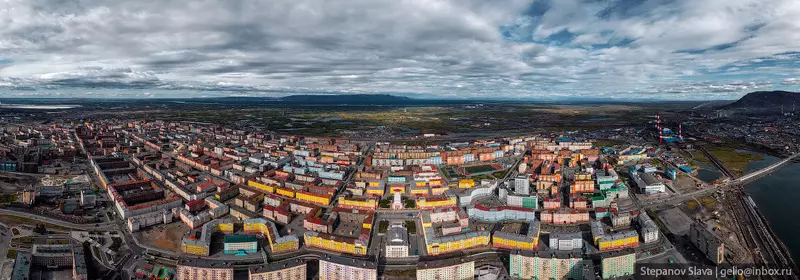 Фото #10 для новости «Летний Норильск с высоты»