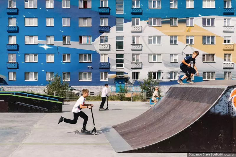 Фото #12 для статьи «Летний Норильск с высоты»