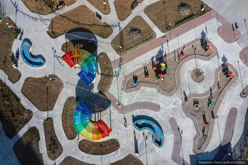 Картинка №15 для «Летний Норильск с высоты»