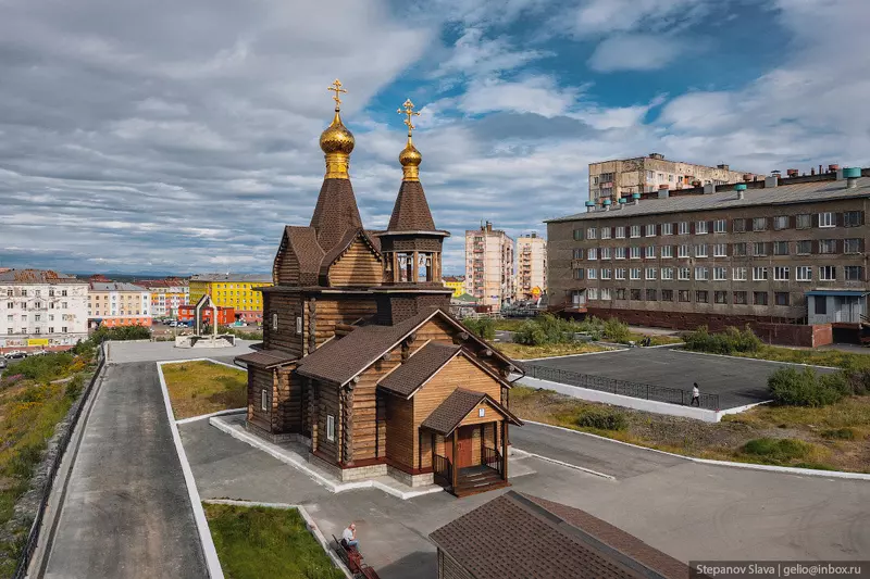 №17 для «Летний Норильск с высоты»