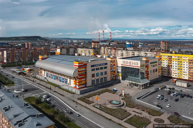 Фото 24 для публикации «Летний Норильск с высоты»