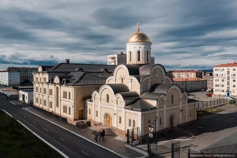 Картинка №22 для публикации «Летний Норильск с высоты»