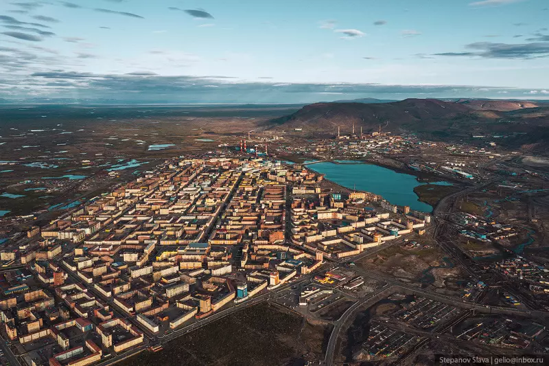 Фото #28 для «Летний Норильск с высоты»