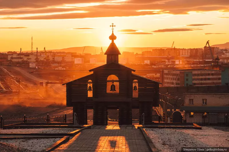 №32 для новости «Летний Норильск с высоты»