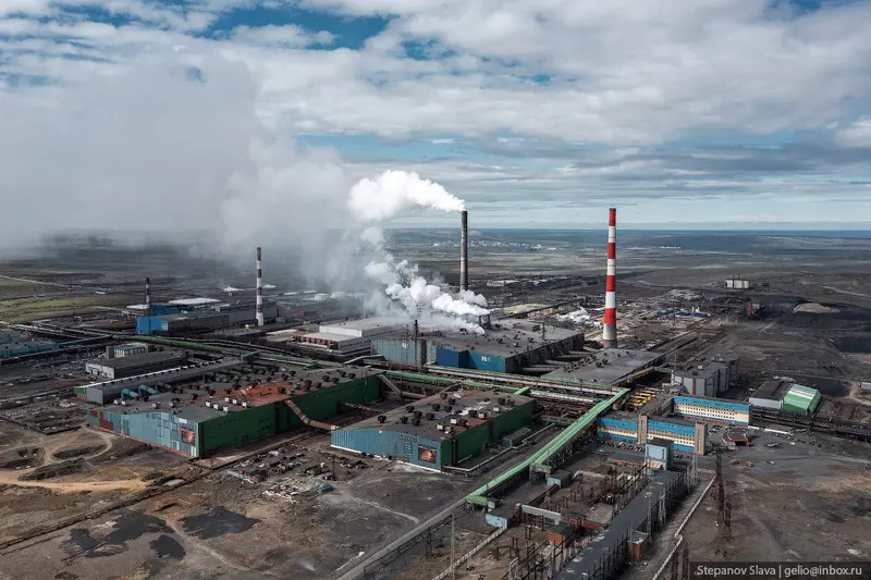 38 для «Летний Норильск с высоты»