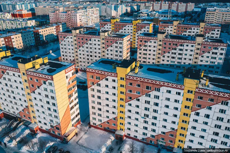 Фото 2 для публикации «новый уренгой: Новый Уренгой газовая столица России с высоты»