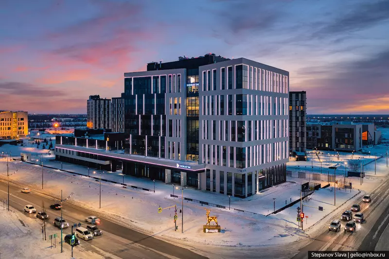 Иллюстрация #27 для статьи «Новый Уренгой газовая столица России с высоты»