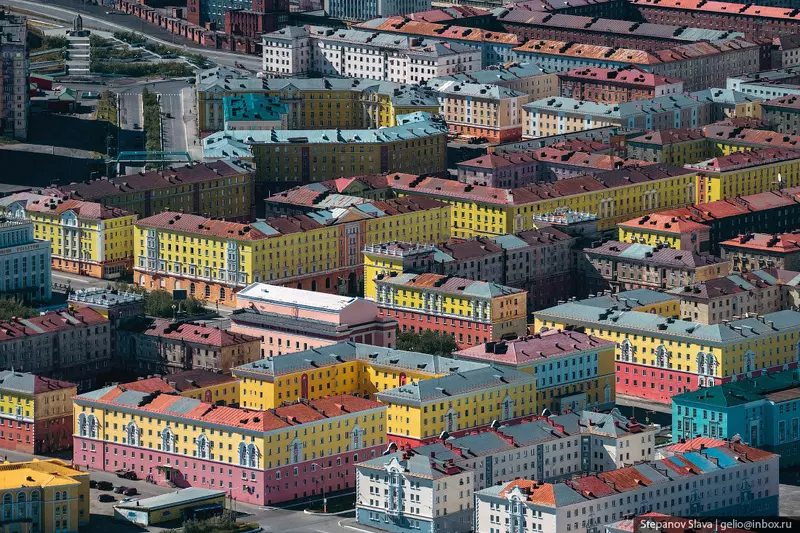 Фото №3 для поста «Норильск: Геометрия Норильска»