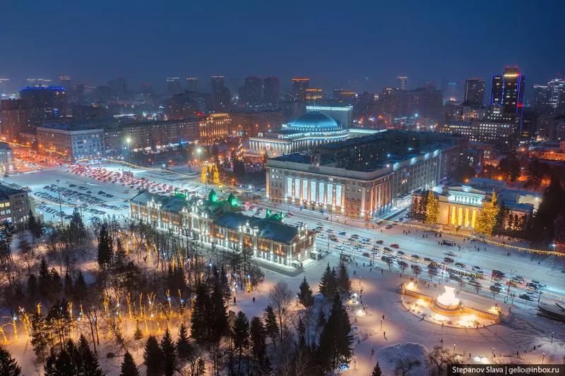 Изображение 12 для поста «Зимние фото Новосибирска 2025»