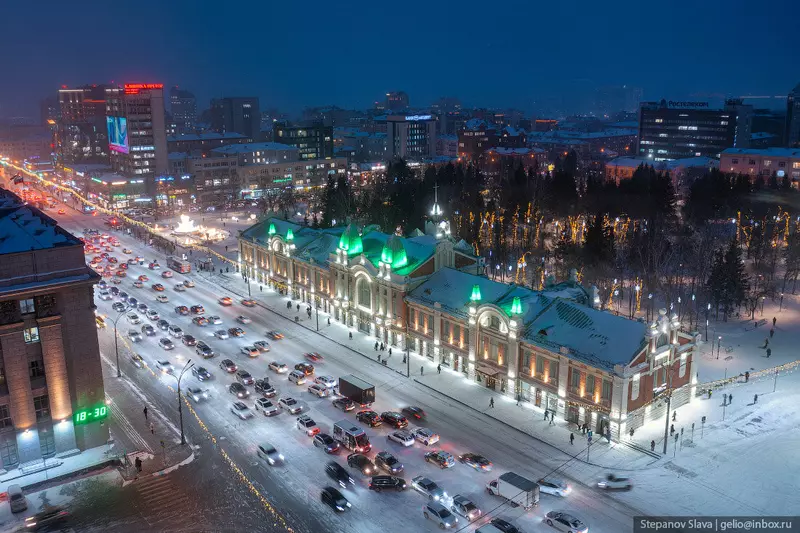 Фото №46 для поста «Зимние фото Новосибирска 2025»