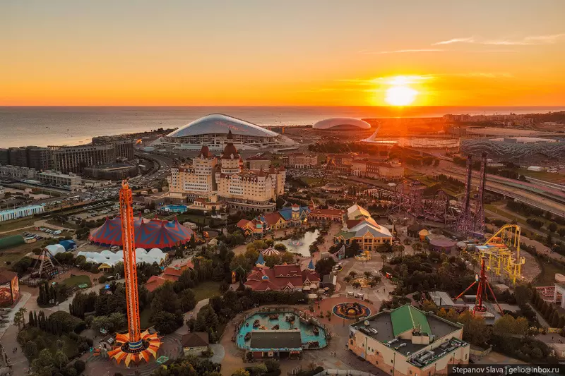 Фото 10 для статьи «Олимпийский парк в Сочи стадионы и аттракционы на берегу моря»