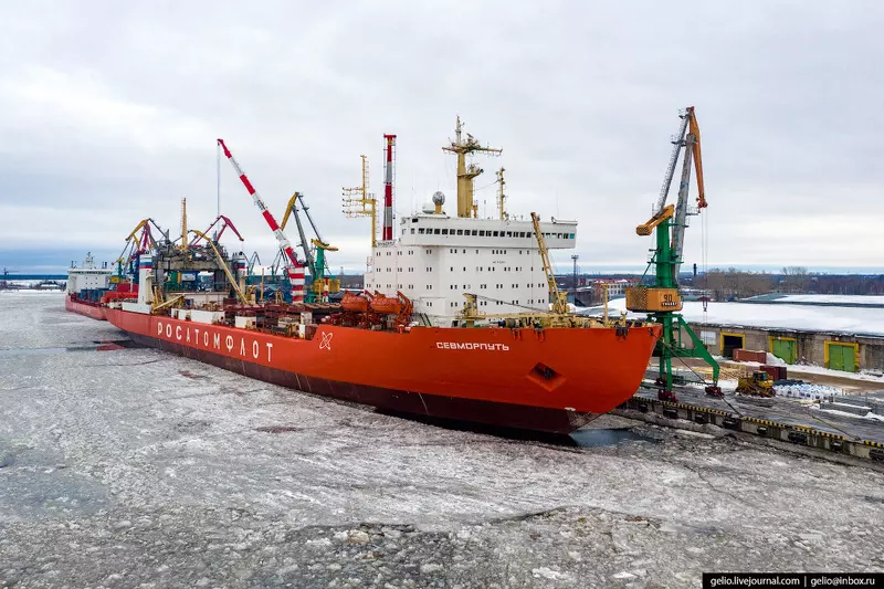 Картинка 59 для поста «Атомные ледоколы новые покорители Арктики»