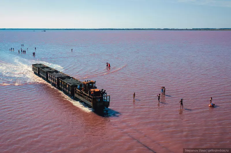 Изображение 12 для «Бурсоль как добывают соль в розовом озере Алтайского края»