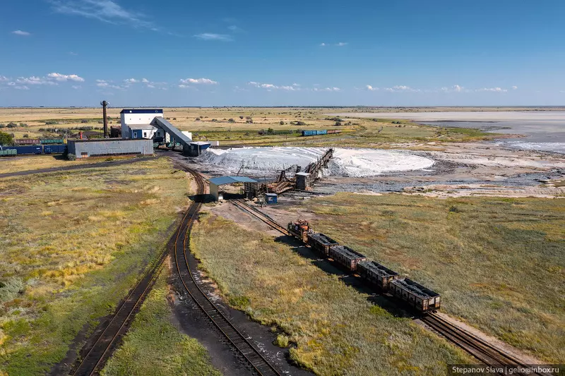 Картинка №14 для публикации «Бурсоль как добывают соль в розовом озере Алтайского края»