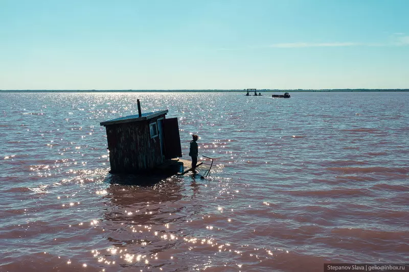 Фото 22 для поста «Бурсоль как добывают соль в розовом озере Алтайского края»