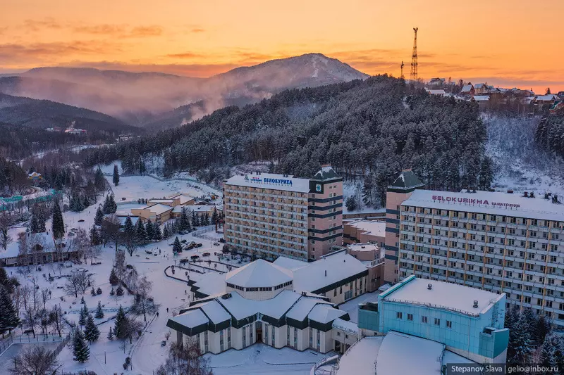 Картинка №18 для «Белокуриха город курорт в предгорьях Алтая»