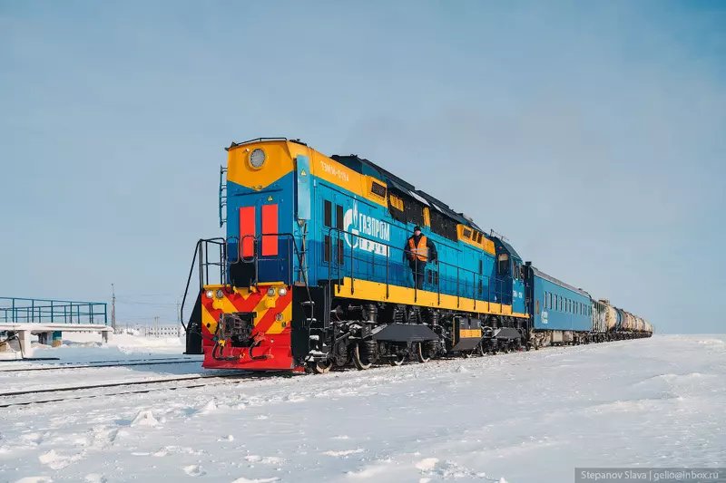 Иллюстрация #4 для поста «ямал: Самая северная железная дорога в мире»