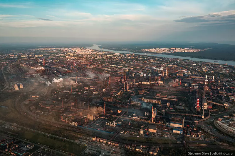 Иллюстрация #4 для публикации «северсталь: Череповец с высоты родина Северстали»