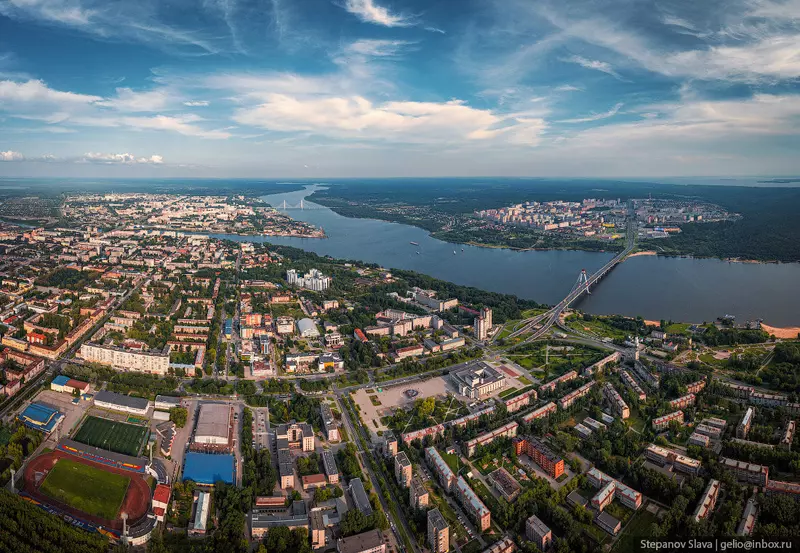 Иллюстрация №42 для новости «Череповец с высоты родина Северстали»