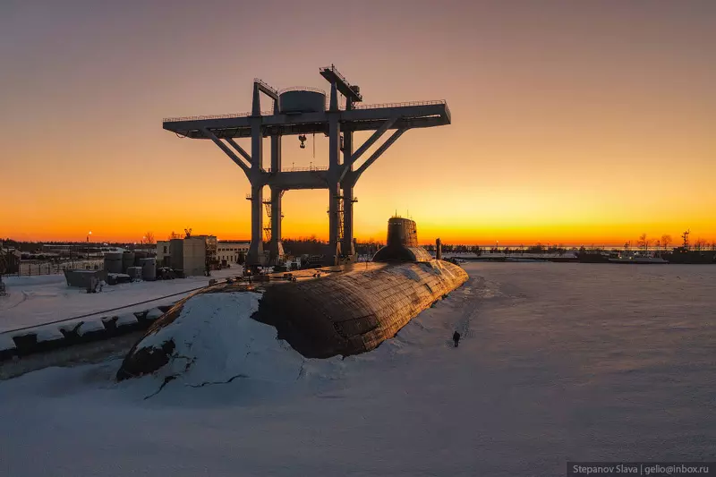 Дмитрий Донской самая большая атомная подводная лодка в мире