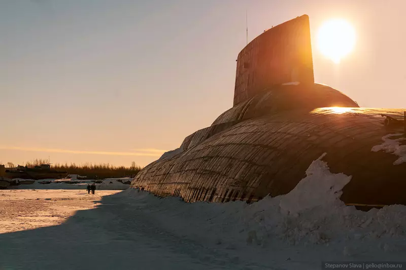 Изображение #4 для поста «северодвинск: Дмитрий Донской самая большая атомная подводная лодка в мире»
