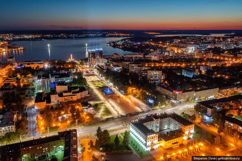 #33 для публикации «Ижевск с высоты столица Удмуртии»