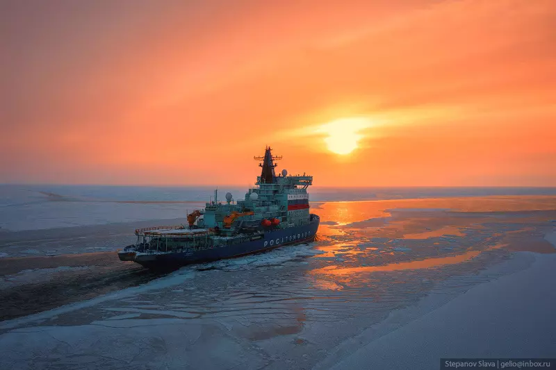 Изображение 72 для поста «Атомные ледоколы на северном морском пути»