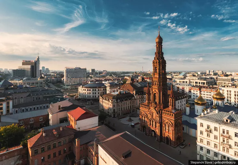 Фото #26 для «Казань с высоты столица Татарстана»