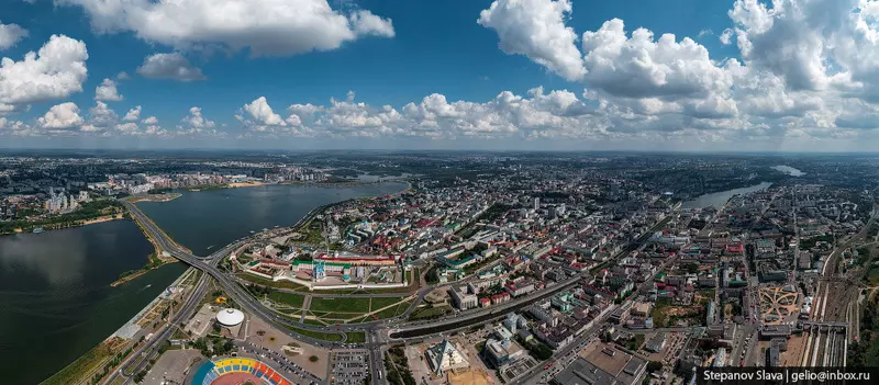 Иллюстрация 45 для поста «Казань с высоты столица Татарстана»