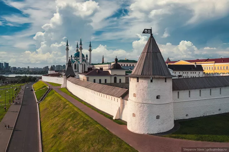 Фото #78 для «Казань с высоты столица Татарстана»