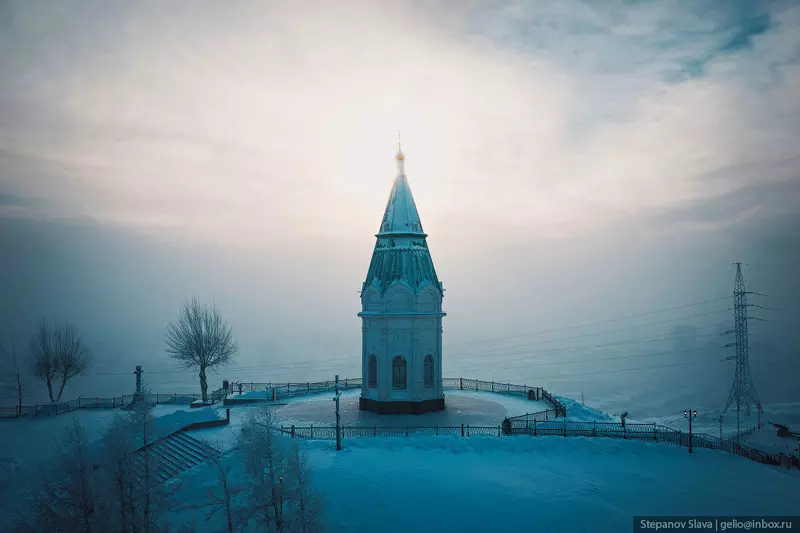 Фото #5 для поста «Зимний Красноярск самый восточный миллионник России»