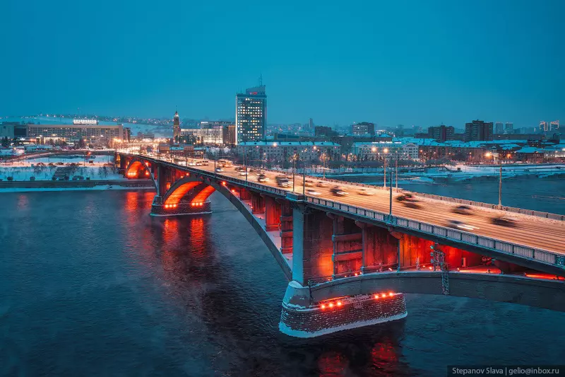 Изображение №6 для публикации «Зимний Красноярск самый восточный миллионник России»