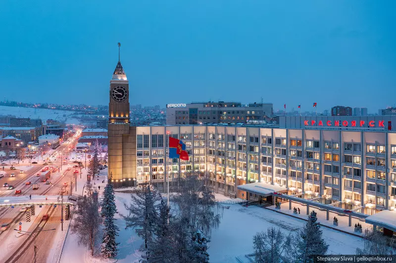 Изображение №9 для публикации «Зимний Красноярск самый восточный миллионник России»