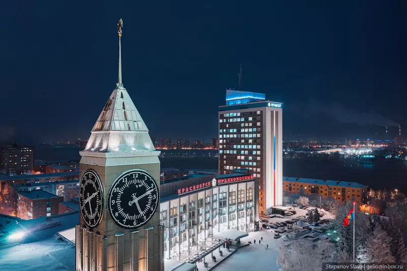 Картинка №10 для поста «Зимний Красноярск самый восточный миллионник России»