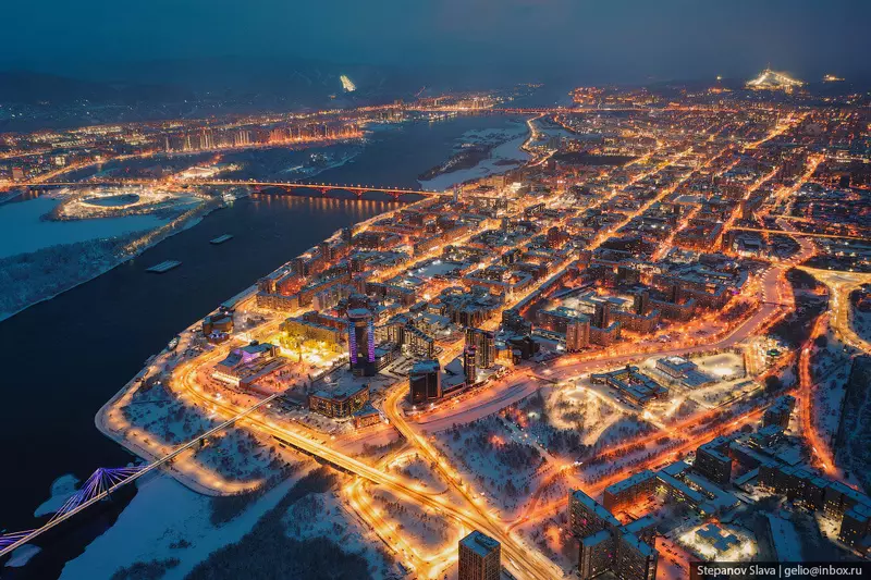 Изображение №17 для «Зимний Красноярск самый восточный миллионник России»