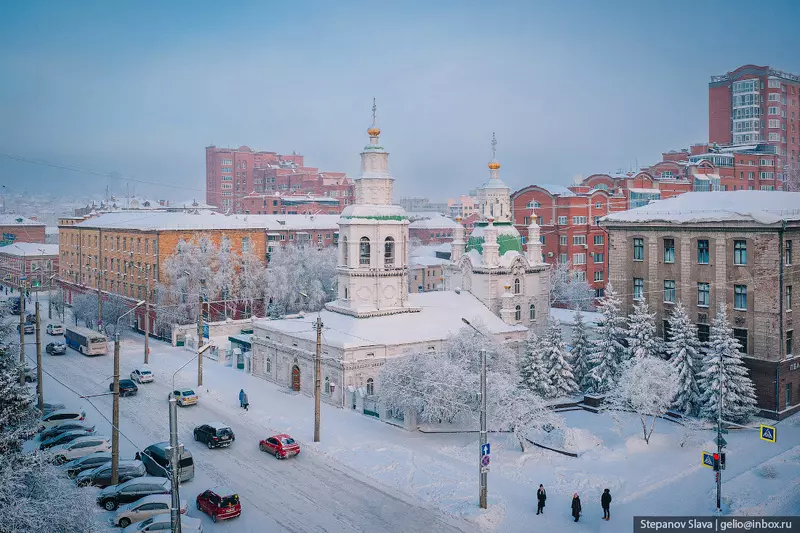 Изображение #19 для новости «Зимний Красноярск самый восточный миллионник России»