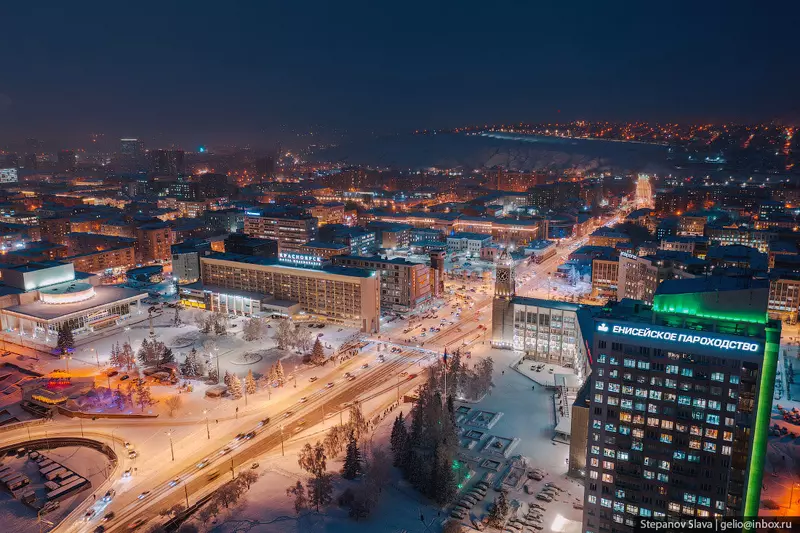 Иллюстрация #13 для поста «Зимний Красноярск самый восточный миллионник России»