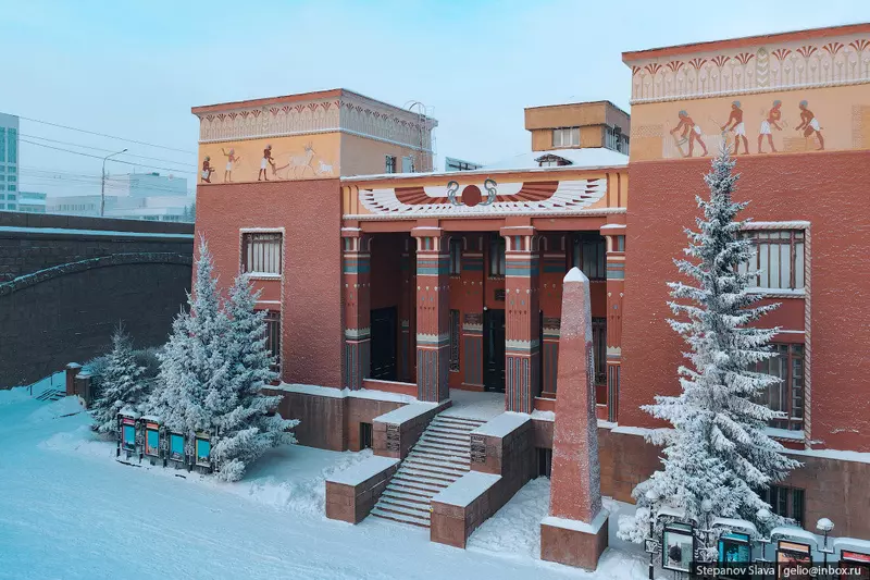 Фото №14 для публикации «Зимний Красноярск самый восточный миллионник России»